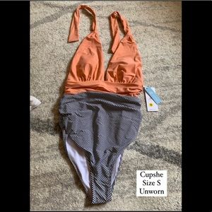NWT - Cupshe One Piece Swim Suit